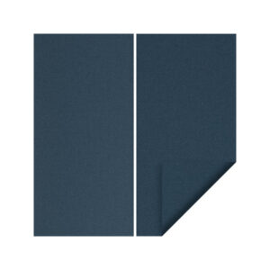 Marineblauw rolgordijnstof semi-transparant – A377