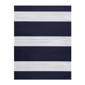 Marineblauw dag-nacht rolgordijnstof semi-transparant – D131