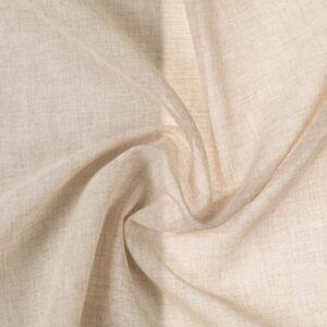 Beige gordijnstof transparant – L022