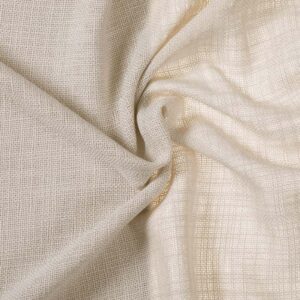 Beige gordijnstof transparant – L094