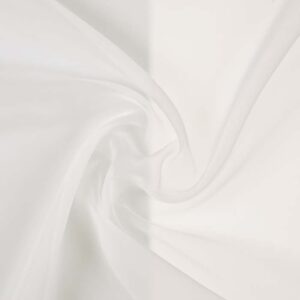 Crème gordijnstof transparant – L114