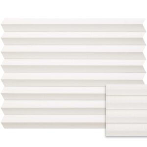 Crème plissé semi-transparant – N180