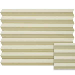 Groen plissé semi-transparant – Anwis N224