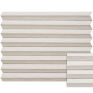 Beige plissé lichtdicht – Anwis N301