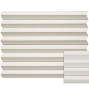 Crème plissé semi-transparant – Anwis N310
