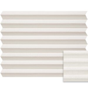 Crème plissé semi-transparant – Anwis N427
