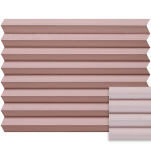 Roze plissé lichtdicht – Anwis N466