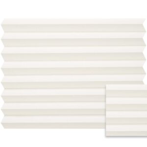 Crème plissé semi-transparant – Anwis N482