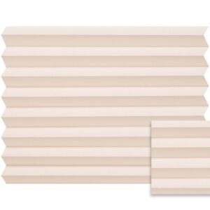 Crème plissé semi-transparant – Anwis N485