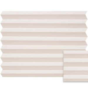 Crème plissé semi-transparant – Anwis N503