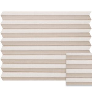 Crème plissé semi-transparant – Anwis N506