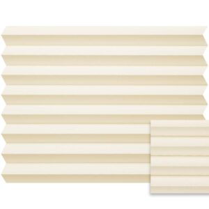 Crème plissé semi-transparant – Anwis N508