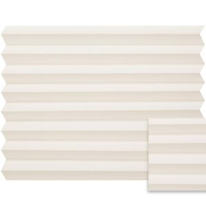 Crème plissé semi-transparant – Anwis N538