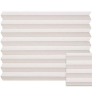 Crème plissé semi-transparant – Anwis N540