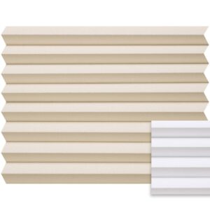 Beige plissé verduisterend – Anwis N825