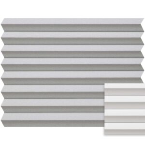 Grijs plissé verduisterend – Anwis N836