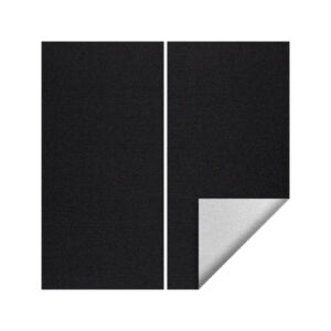 Zwart rolgordijnstof verduisterend – S007