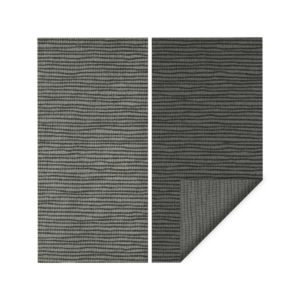 Zwart rolgordijnstof semi-transparant – T079